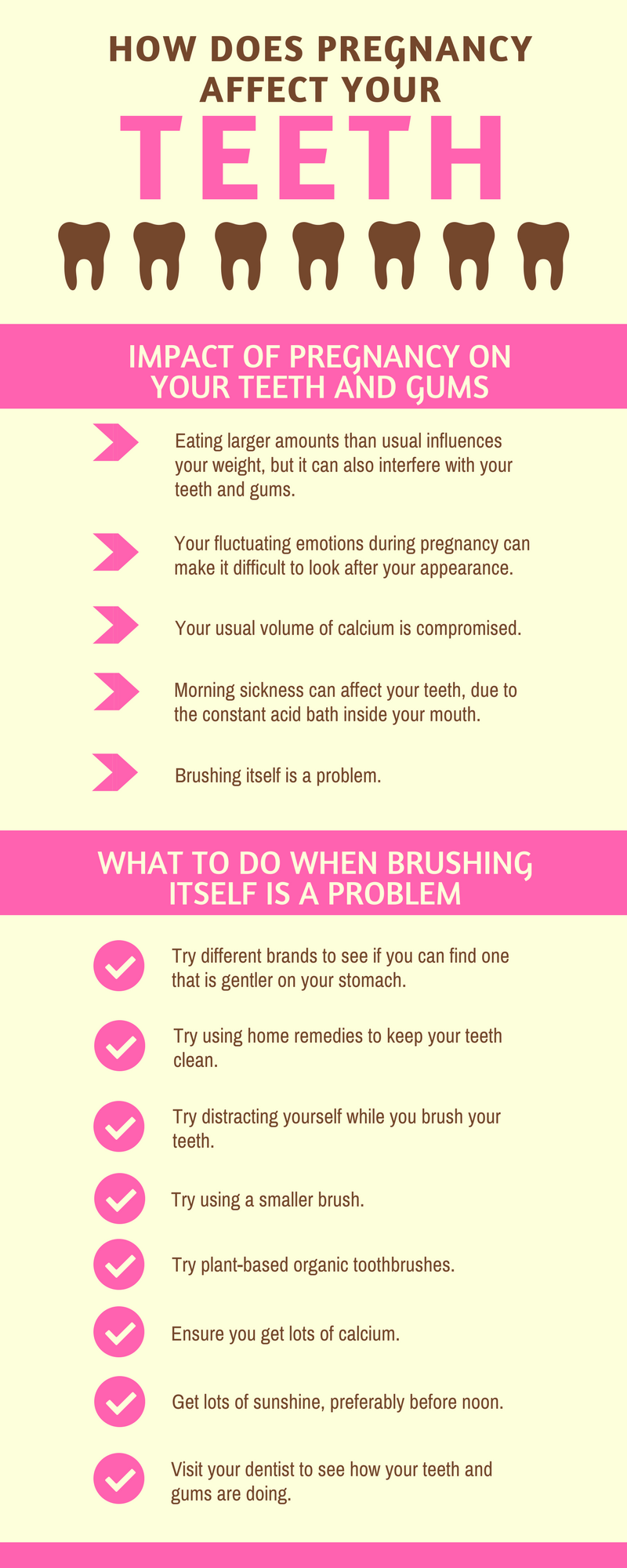 How does pregnancy affect your teeth