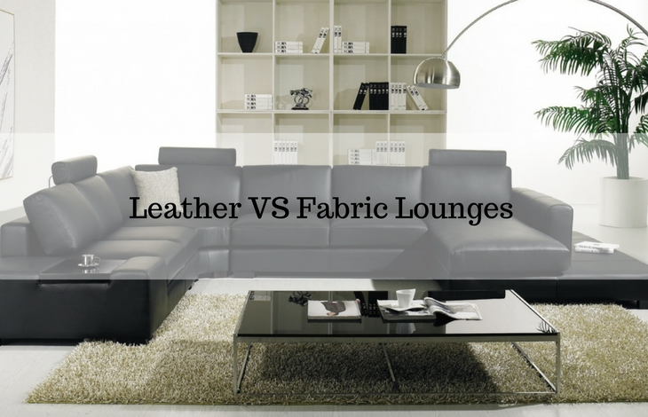 Leather VS Fabric Lounge