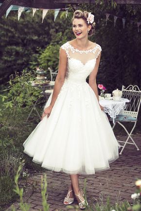 The Perfect Wedding Dress-The Tea Length Gown