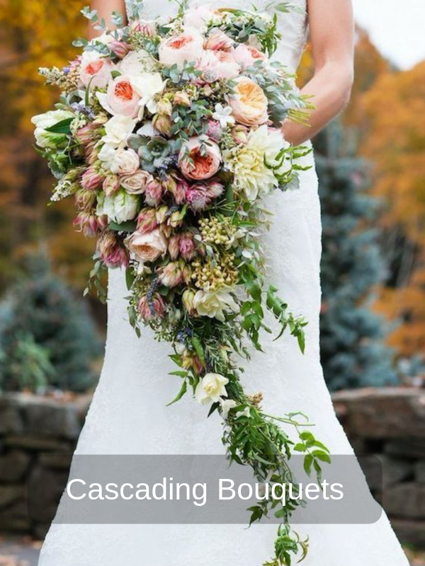 Cascading Bouquets