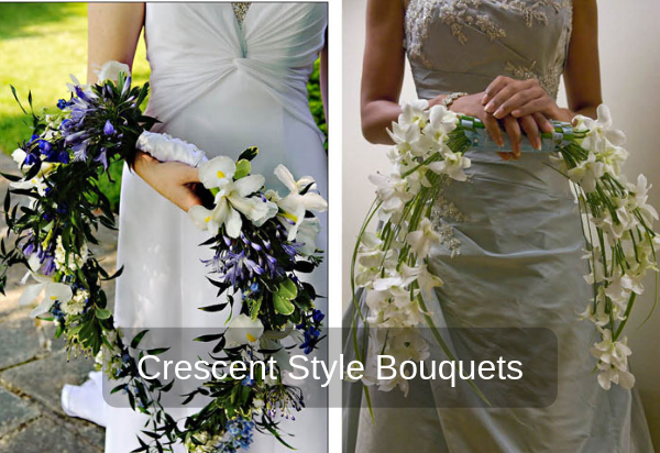 Crescent Style Bouquets